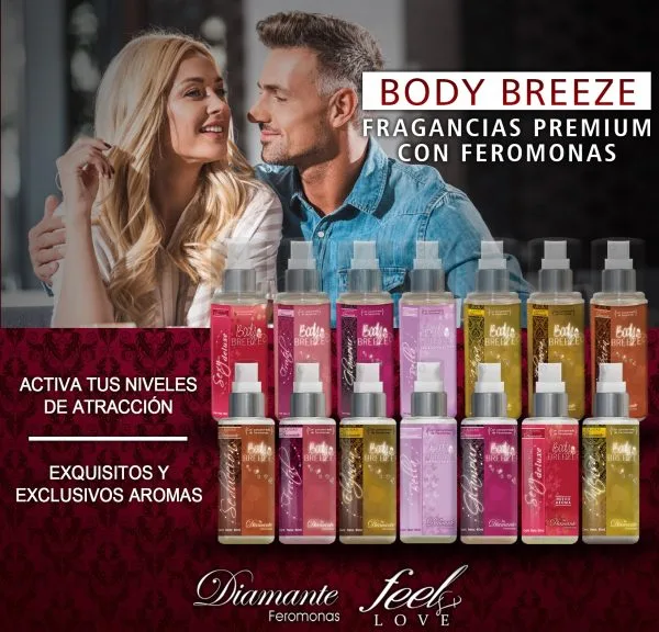 Perfume Con Feromonas Para Dama Body Breeze 125ml - Imagen 2