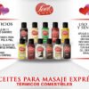Aceites para masaje express Feel Love en 11 sabores