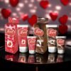Lubricantes comestibles Feel Love en sabores de fresa y chocolate