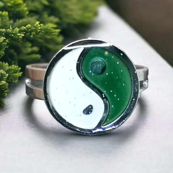 Anillo Termocrómico Ying Yang de Cobre - Cambia de Color según tu Humor - Imagen 3