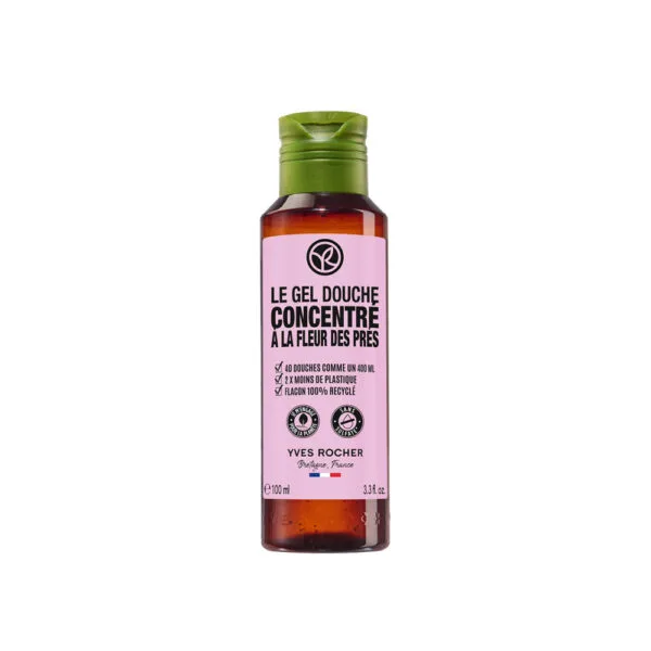 Eco Gel de Ducha Concentrado Flor Silvestre y Brezo - Limpieza Ecológica y Fragancia Natural