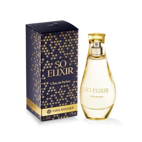 Perfume So Elixir de Yves Rocher, con Pachulí y Jazmín Árabe