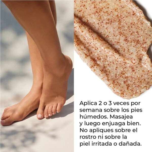 Textura del Exfoliante en Gel para Pies Yves Rocher