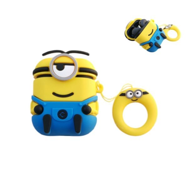 Diseño Minion con flotador para AirPods 1/2